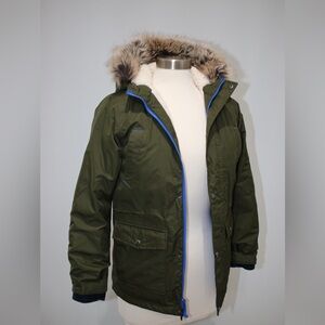 Kids Lands' End Sherpa Jacket sz 10-12